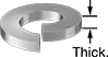 #10 Split Ring Lock Washer (415 Series) 1