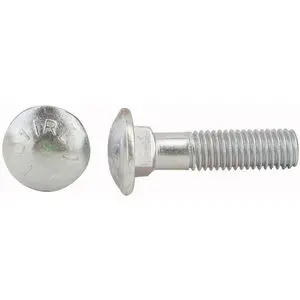3/8"-16 X 2-3/4" Zinc Carriage Bolt 1