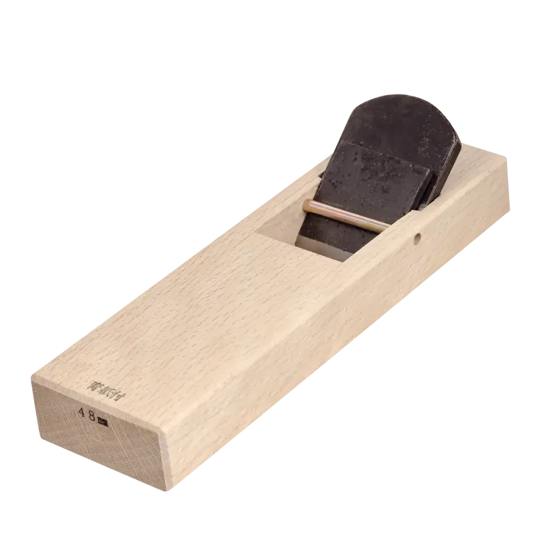 48Mm Mamehiraganna Plane – Aogami Super #1 Steel With Iron Cladding 1