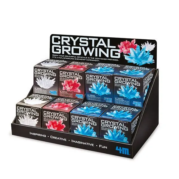 4M Crystal Growing Kit – 12-Piece Science Experiment Set For Kids 1