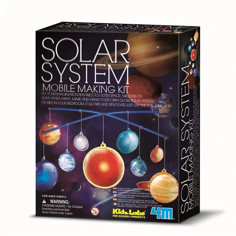 4M Diy Solar System Mobile Crafting Set 1