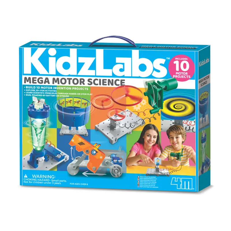 4M Kidzlabs Mega Motor Science Experiment Kit 1