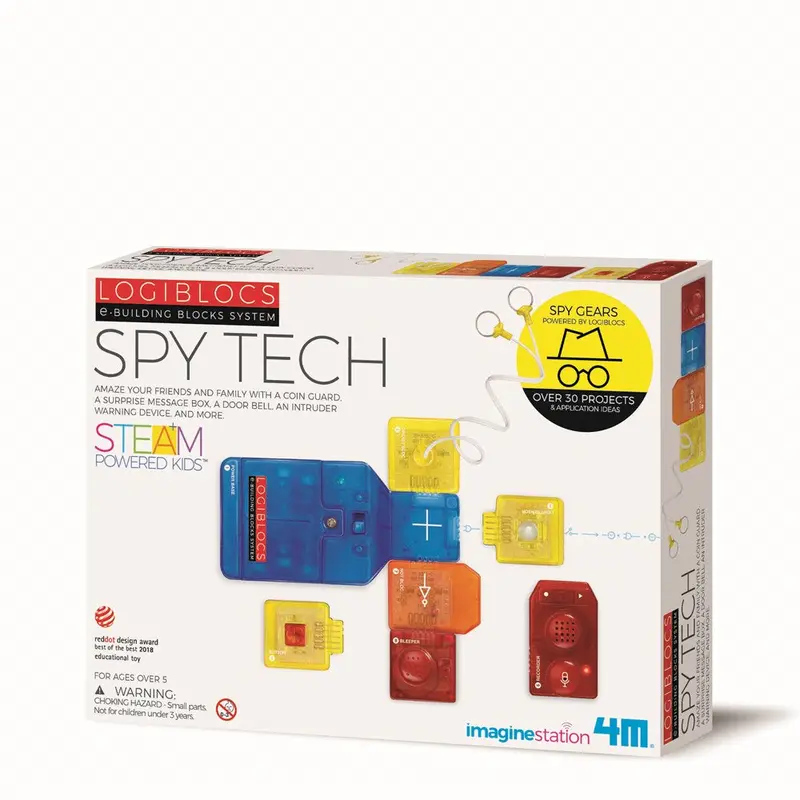 4M Logiblocs Spy Tech Stem Learning Kit 1