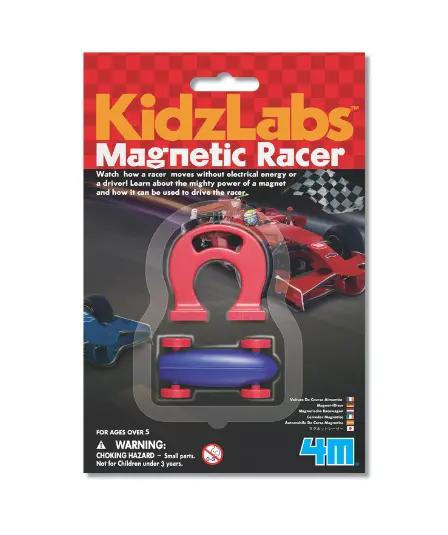 4M Magnetic Racer Physics Kit – Kidzlabs Stem Learning 1