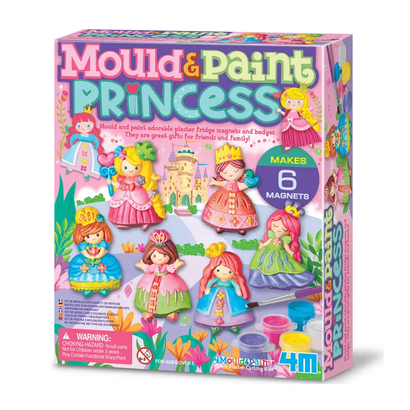 4M Princess Figurine Crafting Kit – Paint & Shape 1