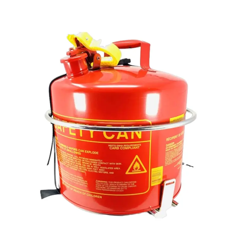 5-Gallon Round Gas Can Mounting Holder 1