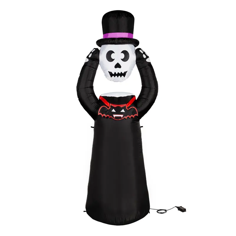 6-Foot Headless Inflatable Skeleton – Everinflatable Tall Decor 1