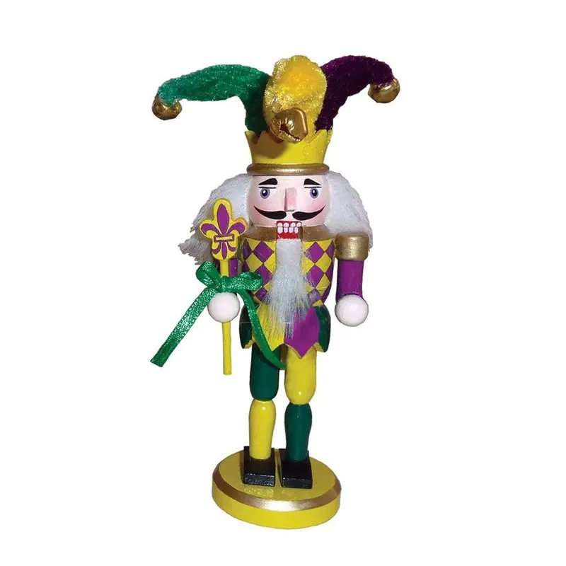 6" Mardi Gras Nutcracker Ornament – Santa'S Workshop 1
