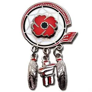 Aboriginal Veterans Recognition Lapel Pin 1