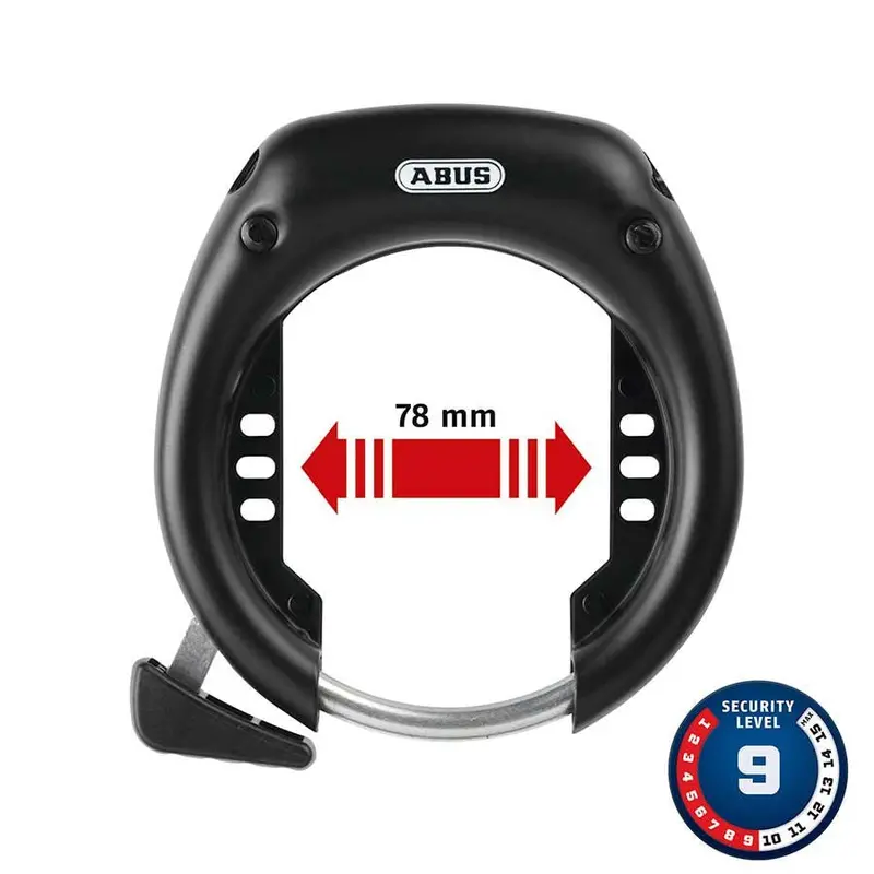Abus Shield 5650L Heavy-Duty Frame-Mounted Bike Lock 1