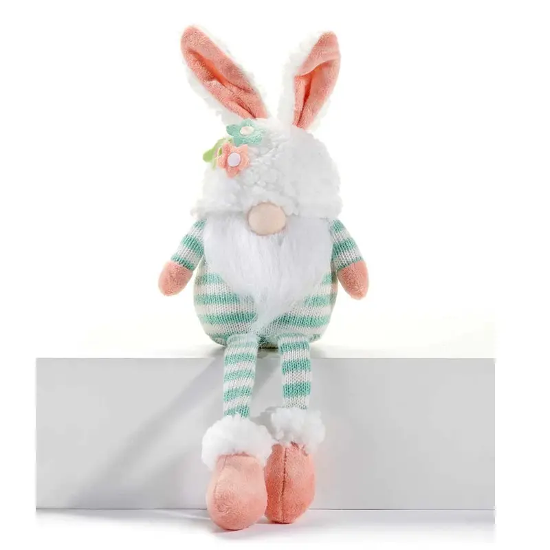 Adorable Bunny Gnome Shelf Decor Figure 1