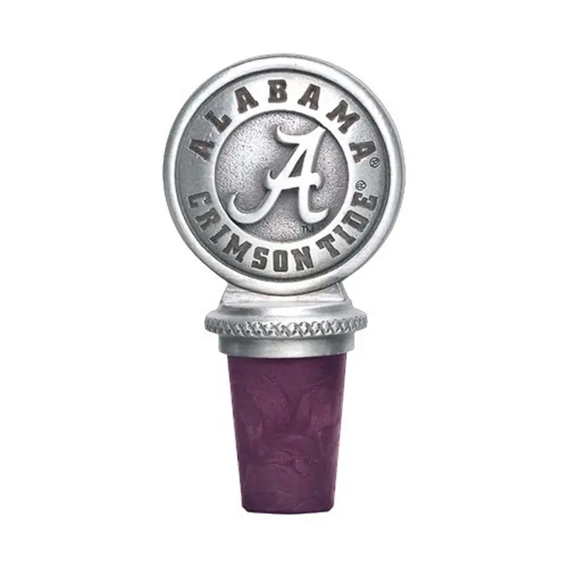 Alabama-College Pewter Bottle Stopper 1