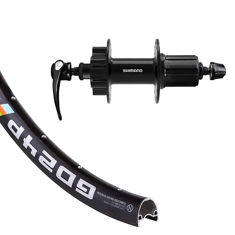 Alex Gd24P 700C Rim Laced To Shimano Qb400 Rear Hub – Road Wheelset 1
