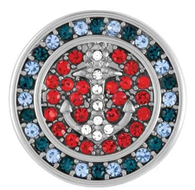 Anchor Nautical Snap Charm – Sugar Snaps Collection 1