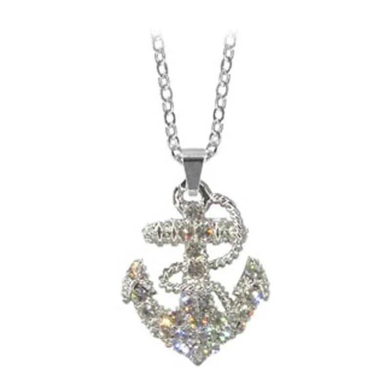 Anchor Pendant Necklace – Nautical Symbolic Design 1