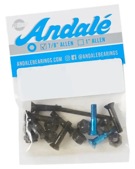 Andale Allen Hardware Kit – 7/8" Metric Hex Bolts & Washers 1