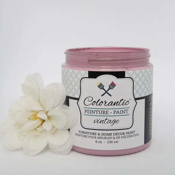 Antique Pink Chalk Paint – Soft Retro Hue 1