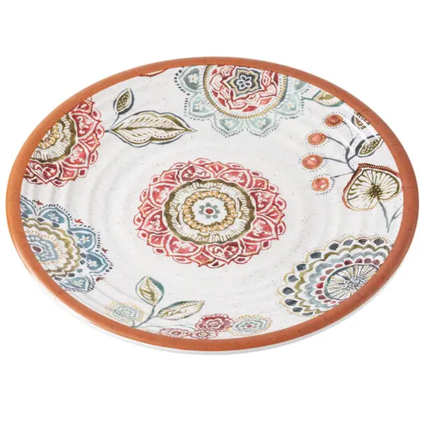 Artisan Mandala Ceramic Serving Plate – 10.5 Inches 1