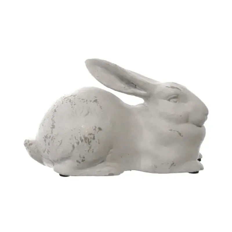 Artisan Rabbit Sculpture – Ceramic Or Resin 1