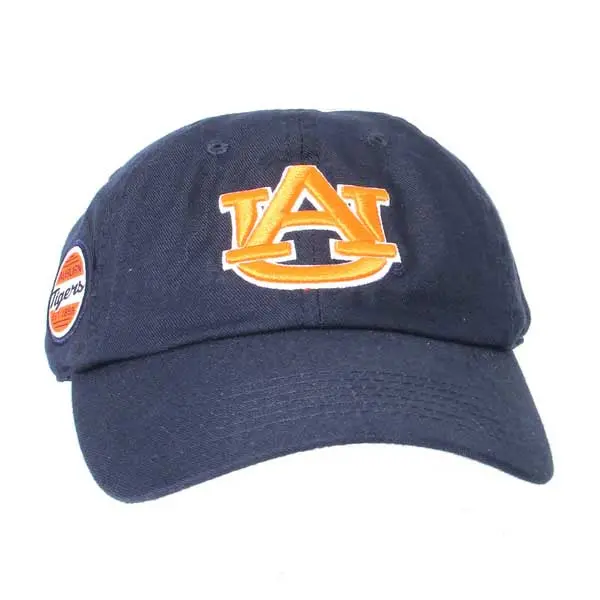 Auburn Navy Baseball Cap With Embroidered Patch 1