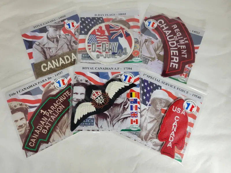 Authentic Replica Canadian Military Patches – Assorted Units 1