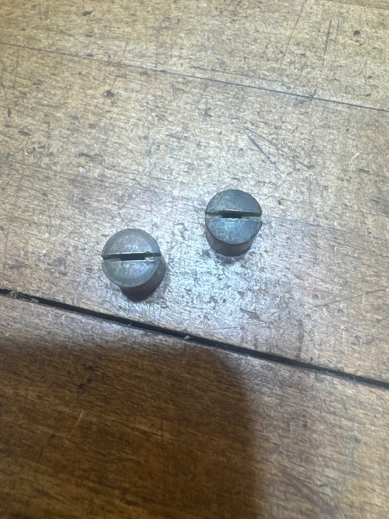 Authentic Stanley Brass Barrel Nut Hardware Part 1