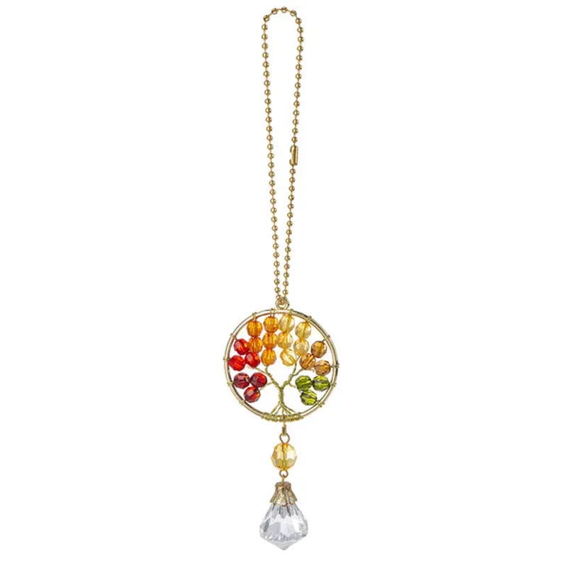 Autumn Tree Of Life Hanging Car Charm 1