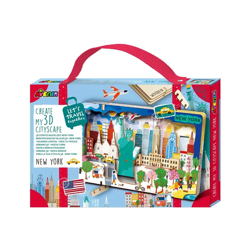 Avenir 3D New York City Building Kit – Interactive Paper Craft 1