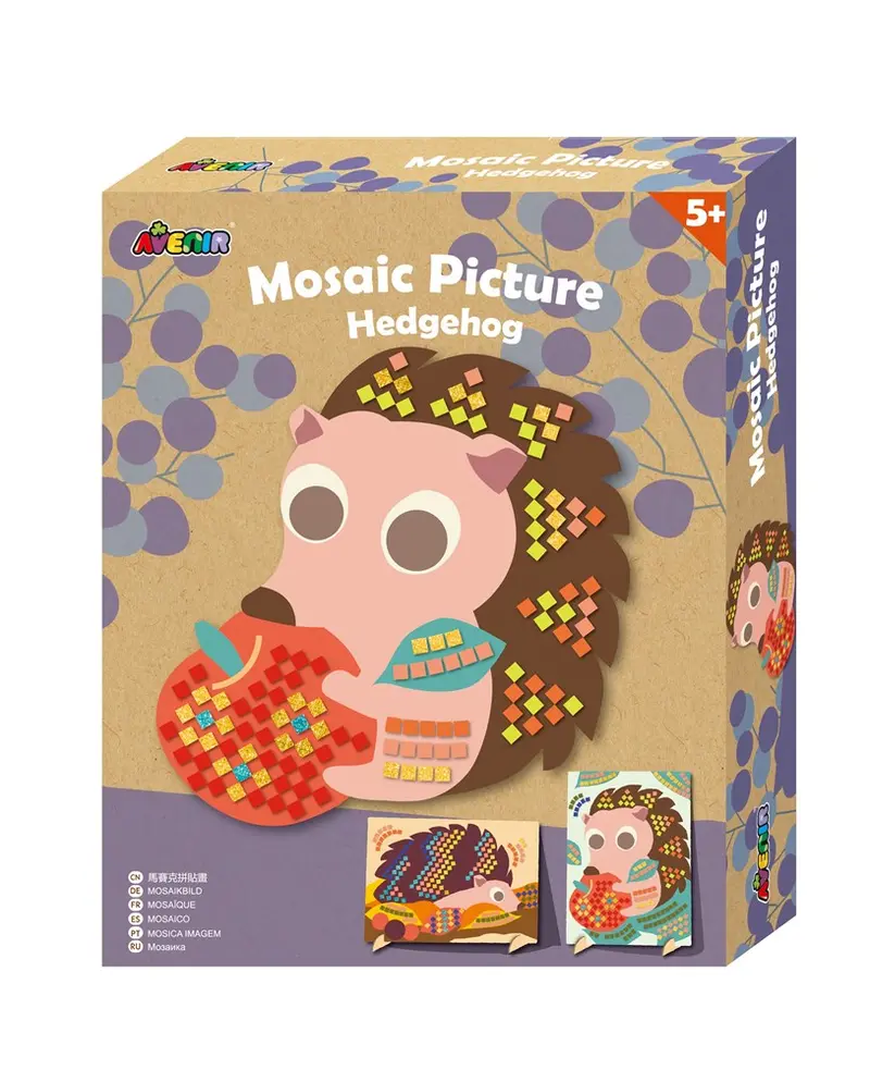 Avenir Hedgehog Mosaic Art Kit 1
