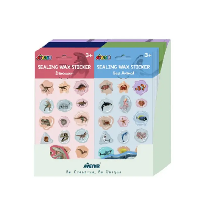 Avenir Sealing Wax Sticker Pack – Themed Assortment Display 1