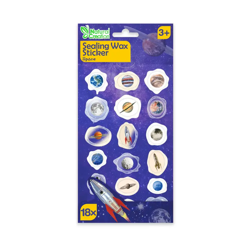 Avenir Space-Themed Sealing Wax Sticker Pack 1