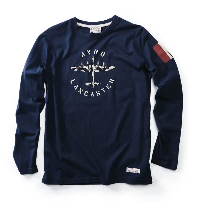 Avro Lancaster Long-Sleeve T-Shirt – Vintage Aviation Tribute 1