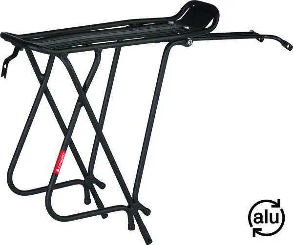 Axiom Journey Tubular Rear Rack – Matte Black Finish 1