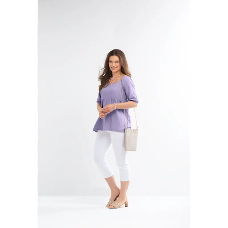 Back-Tie Cropped Top In Two Colors – Simply Noelle 1