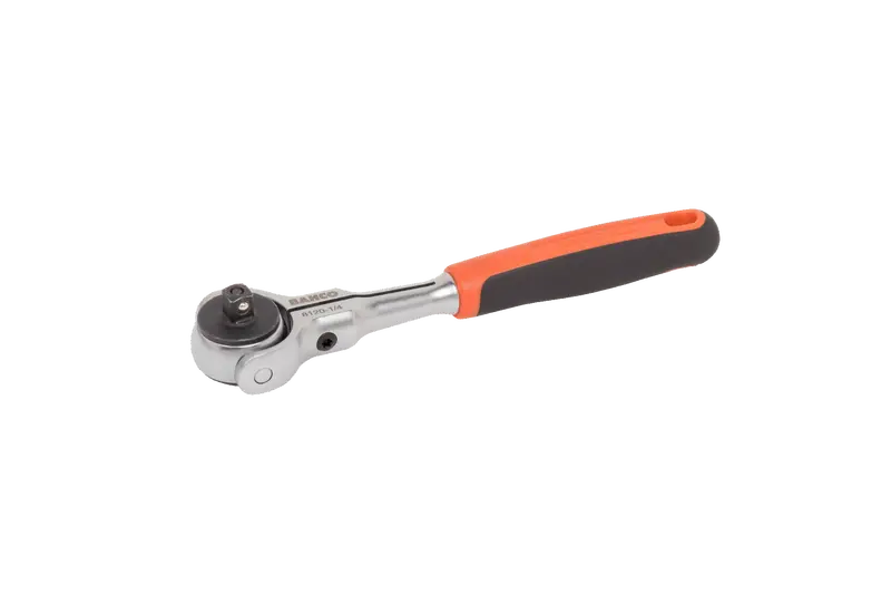 Bahco 8120-1/4 — 72-Tooth Swivel-Head Ratchet With 1/4″ Drive 1