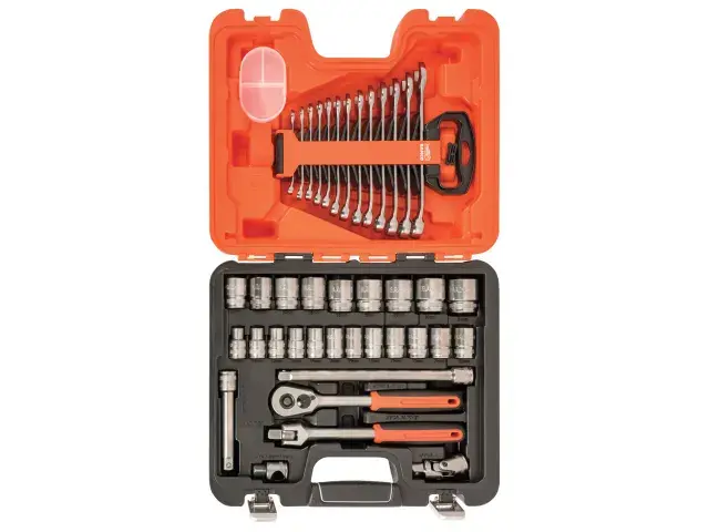 Bahco S400 40-Piece Socket & Spanner Set — 1/2" Drive, Comprehensive Range 1