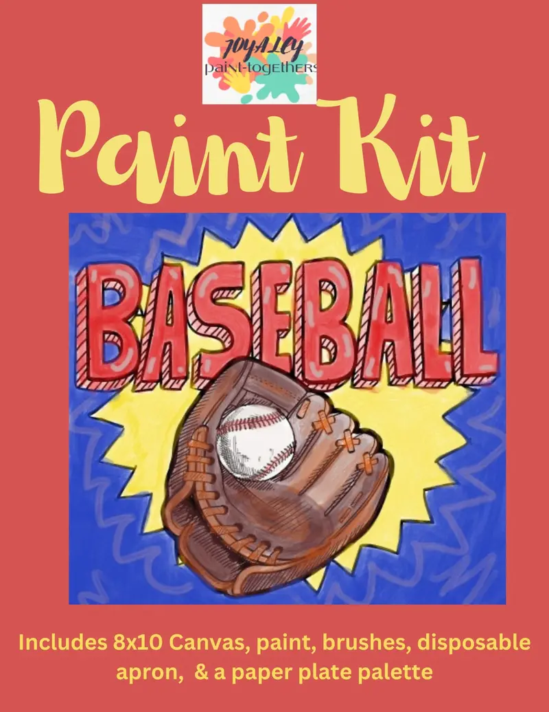 Baseball Sports-Themed Art Kit 1