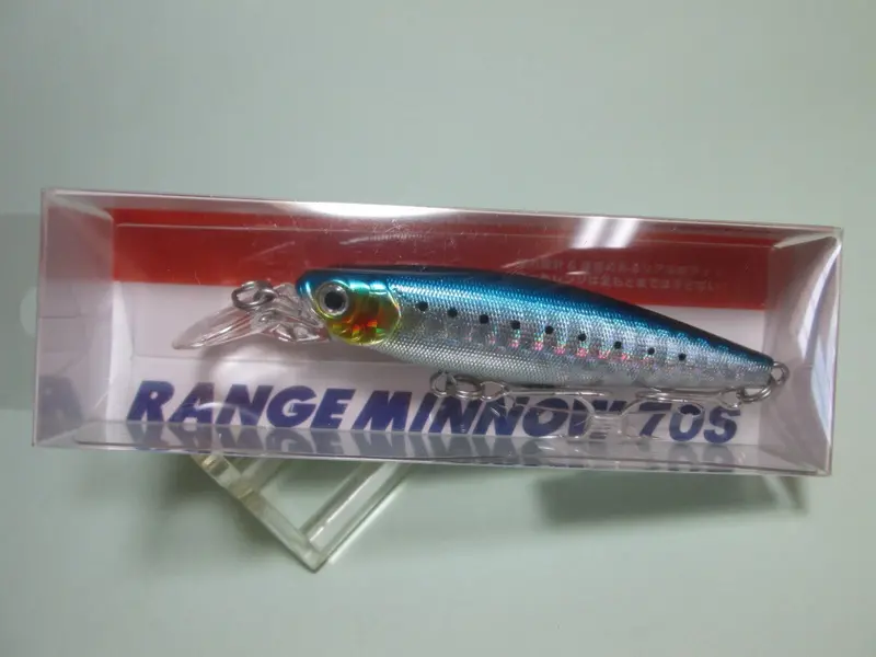 Bassday Range Minnow 70S #Hh-16 – High Holo Iwashi, Intense Prism Refraction 1