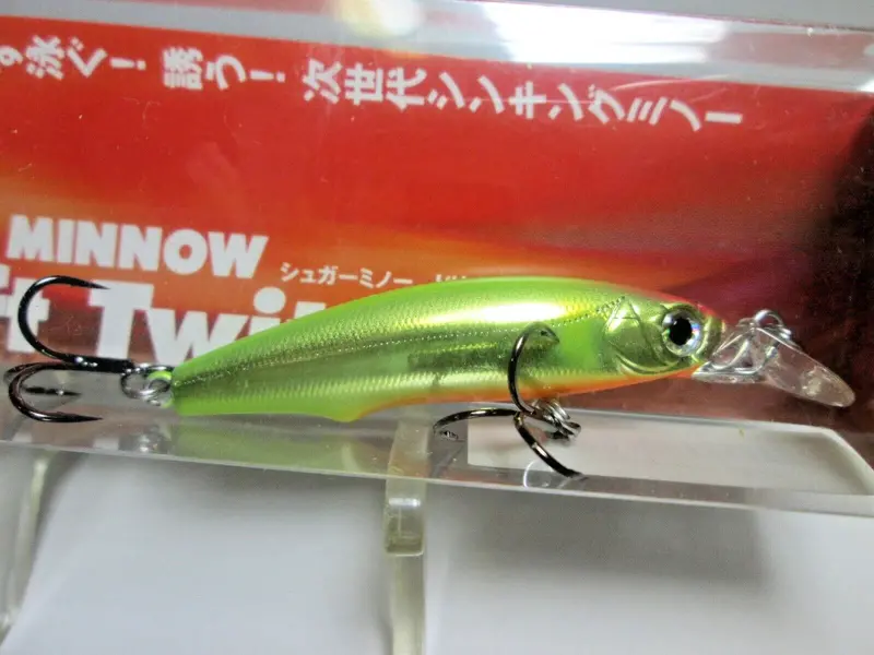 Bassday Suger Minnow Drift Twitcher 50S — He-04 Invisible Chart Ayu 1