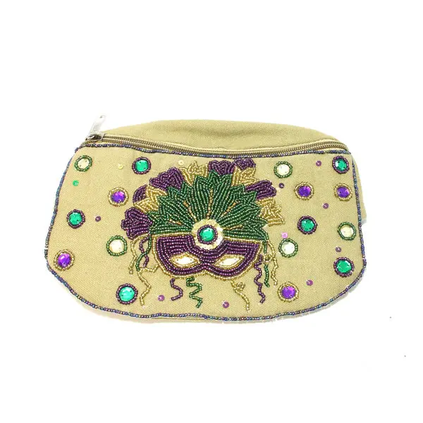 Beaded Mask Fanny Pack Belt Combo 1