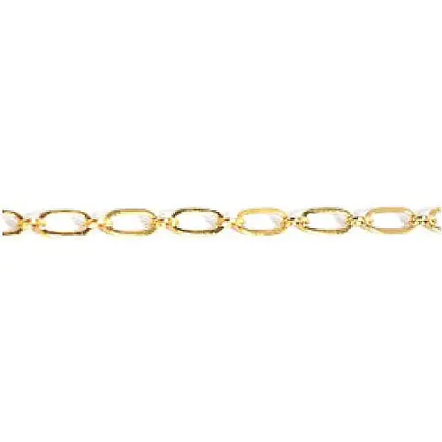 Beaucoup Designs 36-Inch Gold-Finished Oval Chain Necklace 1