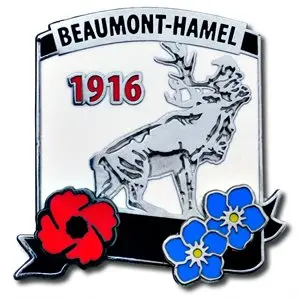 Beaumont-Hamel Memorial Lapel Pin 1