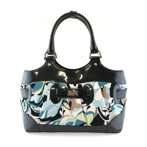 Beijo Couture Handbag – 'Object Of My Desire' Charcoal & Navy 1