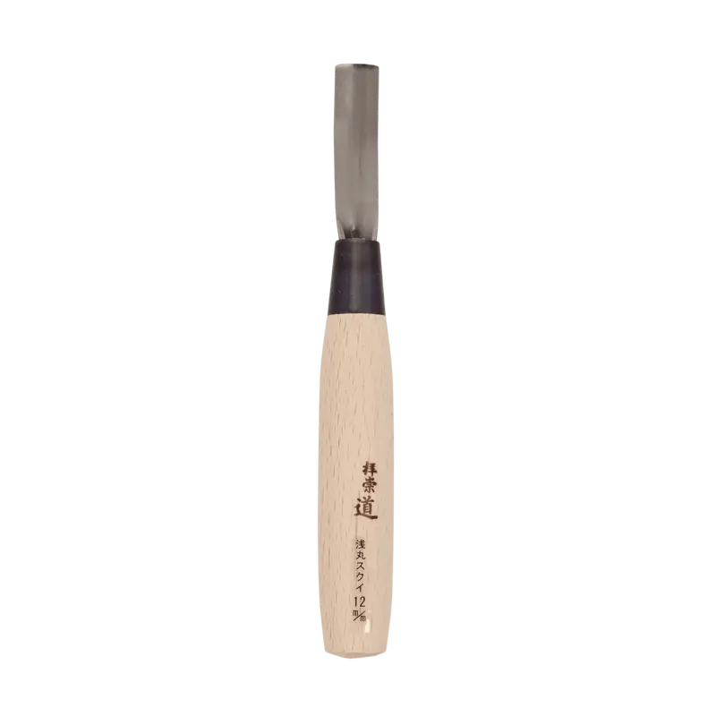 Bent Shallow Gouge – 12Mm Hss, Ideal For Relief Carving 1