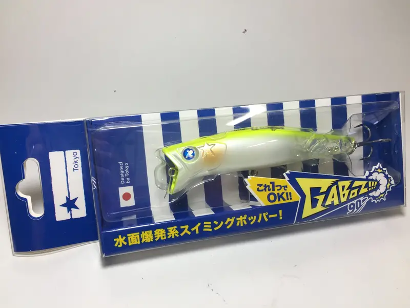 Blue Blue Gaboz!!! 90 #24 Chartreuse Back Pearl Clear Fishing Line 1