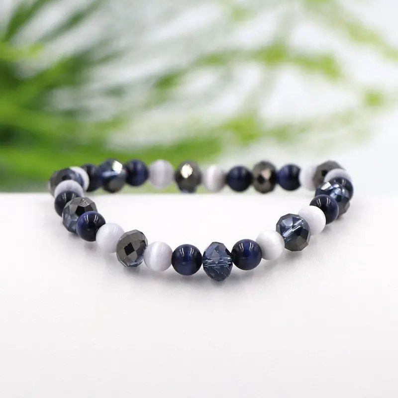 Blue Jean Baby Denim-Style Cuff Bracelet 1