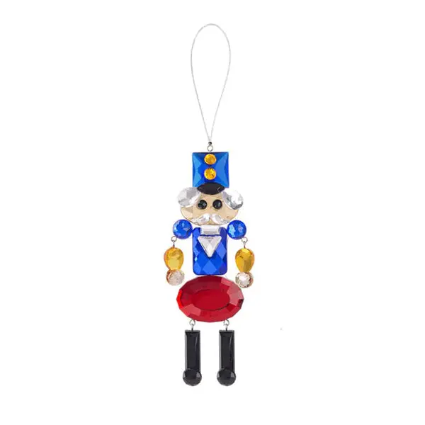 Blue Nutcracker Holiday Ornament 1