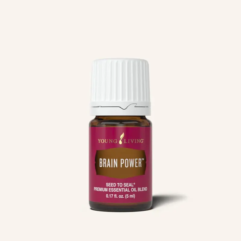 Brain Power Essential Oil Blend – 5Ml Natural Focus Formula 1