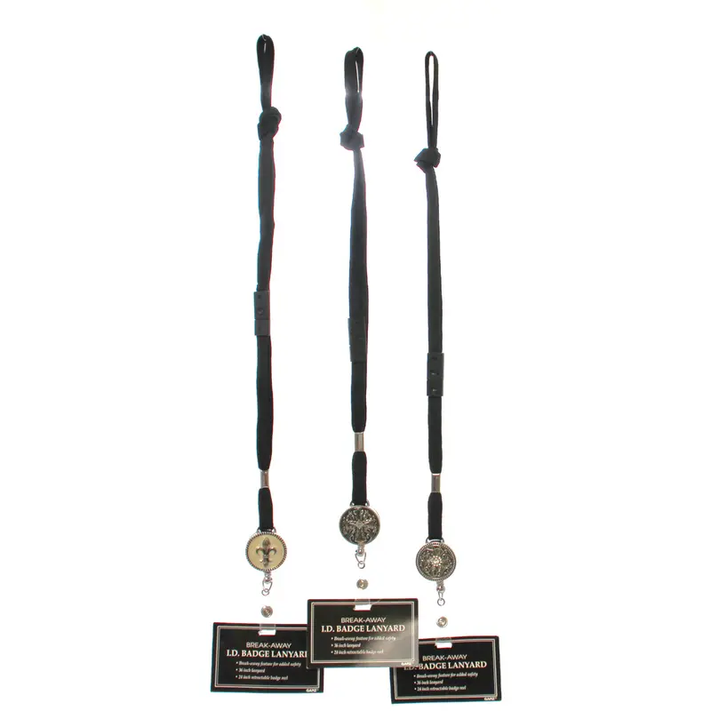 Breakaway Safety Lanyard With Id Badge Holder 1