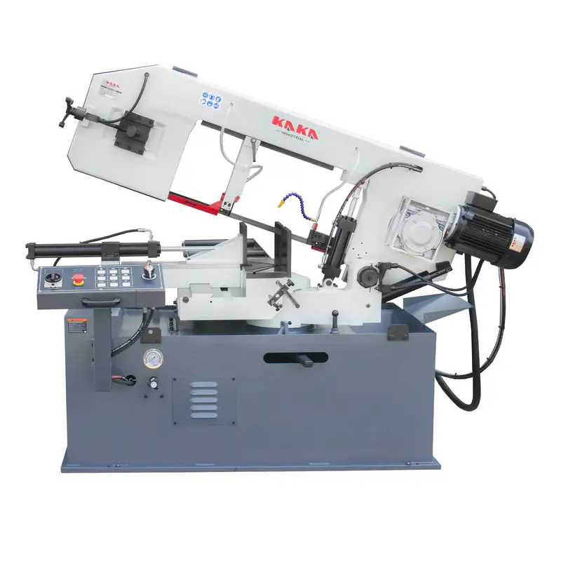 Bs-1810Gc Semi-Automatic Band Saw — Dual-Mitre Gear Drive, 330Mm Structural Steel Capacity 1